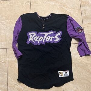 Raptors  Shirt - Black and Purple